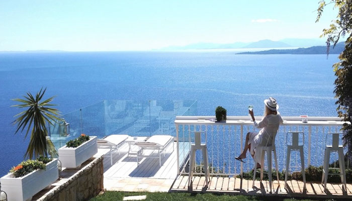 Sea View Villa. Luxury villas, Greek island villa, Villas for rent,  Holidays villas, Rental villas Greece. 