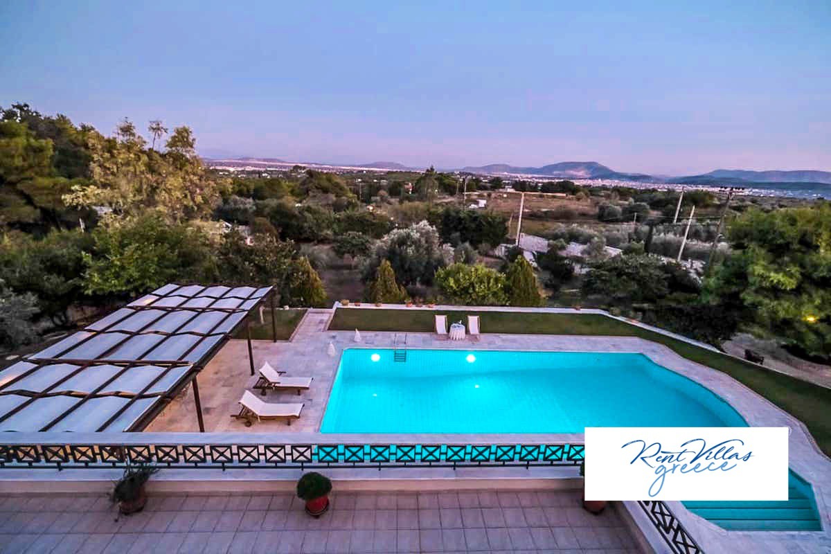 Holiday Villa near Athens Airport, Rent Villas Greece