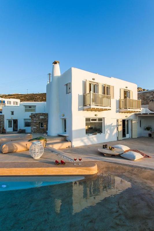 Luxury Holiday Villa Mykonos Kanalia Ornos, Rent a Villa Mykonos Greece