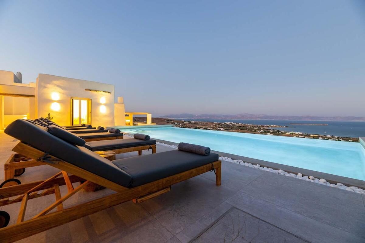 Luxury Rental Villa Paros Gold Beach, Rent Villas Paros