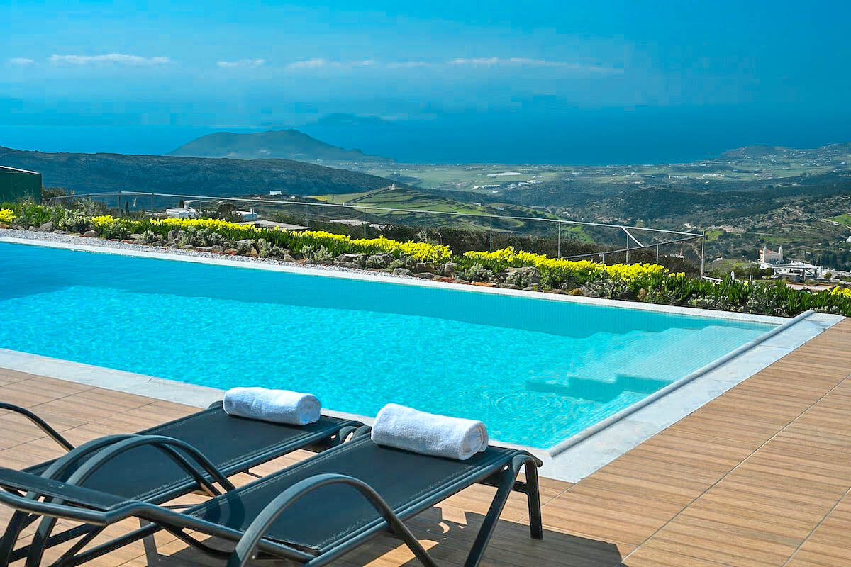 Panoramic View Holiday Villa Paros Cyclades